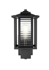Bouvier 7 Inch Outdoor Wall Sconce In Black (OD344W14BK)