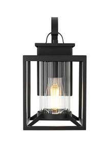 Witte 7 Inch Outdoor Wall Sconce In Black (OD339W13BK)