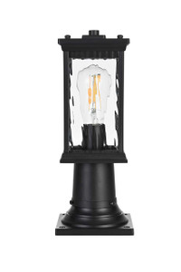 Mascher 5 Inch Outdoor Post Light In Black (OD336P14BK)