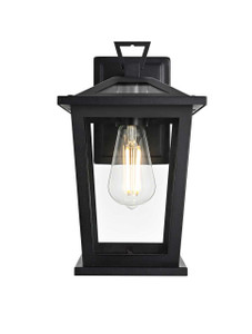 Cayman 7 Inch Outdoor Wall Sconce In Black (OD332W12BK)