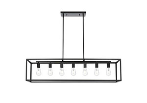 Judah 47 Inch Pendant In Black (LD723D47BK)