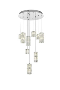 Aston 24 Inch Led Pendant In Chrome (3680D9C)