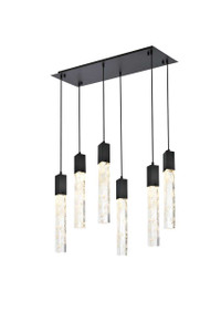 Aurora 32 Inch Pendant In Black (2088D32BK)