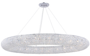 Paris 30 Light Chrome Chandelier Clear Royal Cut Crystal (2114G71C/RC)