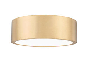Coronado 1 Light Flush Mount in Modern Gold (1017F12-MGLD-LED)