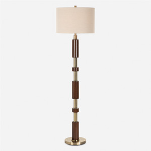 Stacked Wooden Floor Lamp (30516-1) Stacked Wooden Floor Lamp (30516-1)