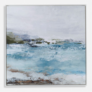Blue Essence Coastal Framed Canvas (32365) Blue Essence Coastal Framed Canvas (32365)