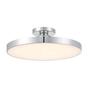 Thayer 1-Light LED Ceiling Light in Chrome (6-2969-1-11)