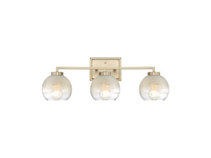 Elliott 3-Light Vanity Light in Brushed Champagne Bronze with Alabaster Shade (3094-BA3 BCB-ALA)