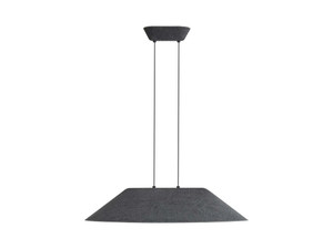 Faroe 30" LED Pendant in Flecked Black/Grey (3133-P30 FB-GY)