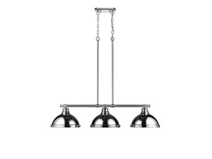 Duncan 1-Light Pendant with Rod in Rubbed Bronze with Black (3602-3LP CH-CH) Duncan 1-Light Pendant with Rod in Rubbed Bronze with Black (3602-3LP CH-CH)