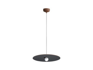 Faroe 24" LED Pendant in Coffee/Black (3133-P24 CO-BK)