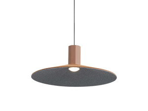 Faroe 20" LED Pendant in Coffee/Black (3133-P20 CO-BK)