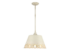 Eloise 2 Light Wall Sconce in Antique Ivory with No Shade (0883-3P AI)