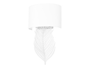 Cay WHT 2 Light Wall Sconce in Matte White with Modern White Shade (6930-WSC WHT-MWS)