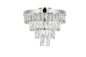 Josephine 18 Inch Flush Mount In Chrome (1060F18C)