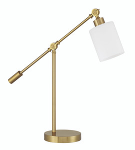 Indiana 1 Light Table Lamp in Satin Brass (87011SB-T) Indiana 1 Light Table Lamp in Satin Brass (87011SB-T)