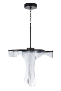 Estrella 5 Arm LED Pendant in Flat Black (59695-FB-LED)
