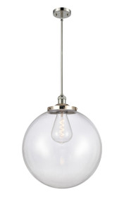 Beacon - 1 Light - 18 inch - Polished Nickel - Stem Hung - Pendant (201S-PN-G202-18-LED)