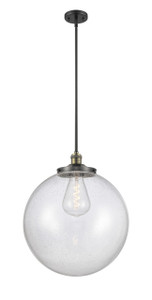 Beacon - 1 Light - 18 inch - Black Antique Brass - Stem Hung - Pendant (201S-BAB-G204-18)
