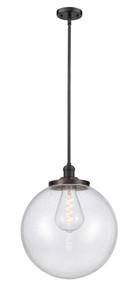 Beacon - 1 Light - 16 inch - Oil Rubbed Bronze - Stem Hung - Pendant (201S-OB-G204-16)