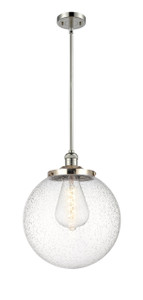 Beacon - 1 Light - 14 inch - Polished Nickel - Stem Hung - Pendant (201S-PN-G204-14-LED)