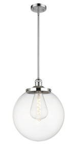 Beacon - 1 Light - 14 inch - Polished Chrome - Stem Hung - Pendant (201S-PC-G202-14)
