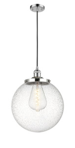 Beacon - 1 Light - 14 inch - Polished Chrome - Cord hung - Mini Pendant (201C-PC-G204-14)