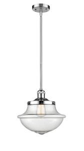 Oxford - 1 Light - 12 inch - Polished Chrome - Stem Hung - Mini Pendant (201S-PC-G544)