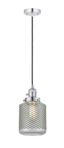 Stanton - 1 Light - 6 inch - Polished Chrome - Cord hung - Mini Pendant (201CSW-PC-G262)
