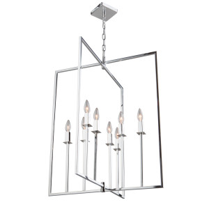 Allston 8 Light Chrome Chandelier (AC10722CH) Allston 8 Light Chrome Chandelier (AC10722CH)