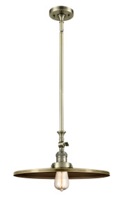 Appalachian - 1 Light - 16 inch - Antique Brass - Stem Hung - Mini Pendant (206-AB-MFR-AB-16)