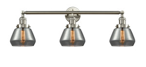 Fulton - 3 Light - 30 inch - Brushed Satin Nickel - Bath Vanity Light (205-SN-G173)