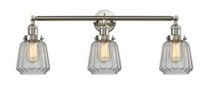 Chatham - 3 Light - 30 inch - Brushed Satin Nickel - Bath Vanity Light (205-SN-G142-LED)