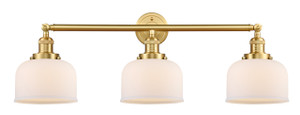 Bell - 3 Light - 32 inch - Satin Gold - Bath Vanity Light (205-SG-G71-LED)