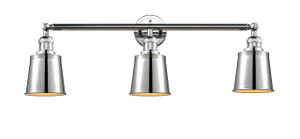 Addison - 3 Light - 32 inch - Polished Chrome - Bath Vanity Light (205-PC-M9-PC-LED) Addison - 3 Light - 32 inch - Polished Chrome - Bath Vanity Light (205-PC-M9-PC-LED)