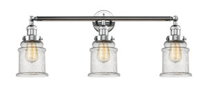 Canton - 3 Light - 30 inch - Polished Chrome - Bath Vanity Light (205-PC-G184-LED)