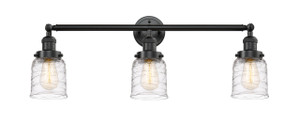 Bell - 3 Light - 30 inch - Oil Rubbed Bronze - Bath Vanity Light (205-OB-G513-LED) Bell - 3 Light - 30 inch - Oil Rubbed Bronze - Bath Vanity Light (205-OB-G513-LED)