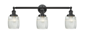 Colton - 3 Light - 32 inch - Oil Rubbed Bronze - Bath Vanity Light (205-OB-G302-LED)