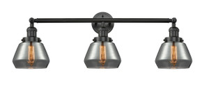 Fulton - 3 Light - 30 inch - Matte Black - Bath Vanity Light (205-BK-G173-LED)