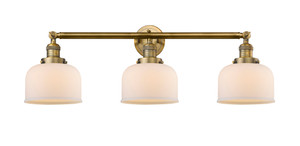 Bell - 3 Light - 32 inch - Brushed Brass - Bath Vanity Light (205-BB-G71-LED)