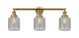 Stanton - 3 Light - 32 inch - Brushed Brass - Bath Vanity Light (205-BB-G262)