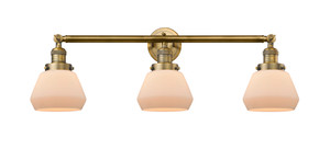Fulton - 3 Light - 30 inch - Brushed Brass - Bath Vanity Light (205-BB-G171-LED)