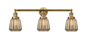 Chatham - 3 Light - 30 inch - Brushed Brass - Bath Vanity Light (205-BB-G146-LED)