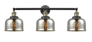 Bell - 3 Light - 32 inch - Black Antique Brass - Bath Vanity Light (205-BAB-G78-LED)