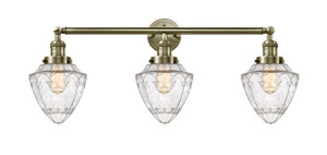 Bullet - 3 Light - 34 inch - Antique Brass - Bath Vanity Light (205-AB-G664-7)