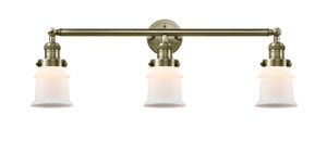 Canton - 3 Light - 30 inch - Antique Brass - Bath Vanity Light (205-AB-G181S) Canton - 3 Light - 30 inch - Antique Brass - Bath Vanity Light (205-AB-G181S)