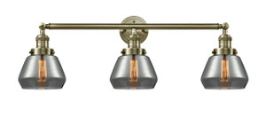 Fulton - 3 Light - 30 inch - Antique Brass - Bath Vanity Light (205-AB-G173-LED)