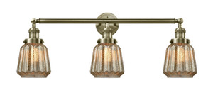 Chatham - 3 Light - 30 inch - Antique Brass - Bath Vanity Light (205-AB-G146)
