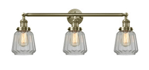 Chatham - 3 Light - 30 inch - Antique Brass - Bath Vanity Light (205-AB-G142-LED)